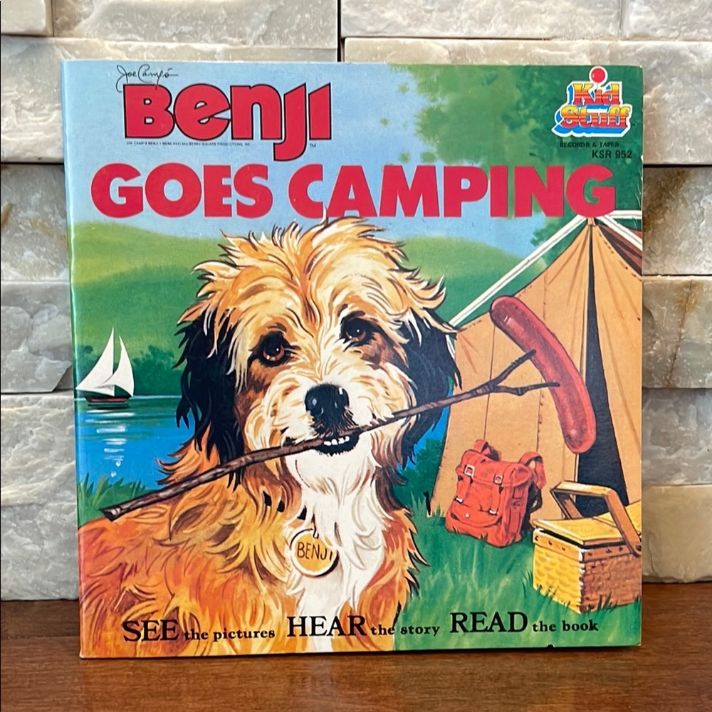 Benji Goes Camping Book